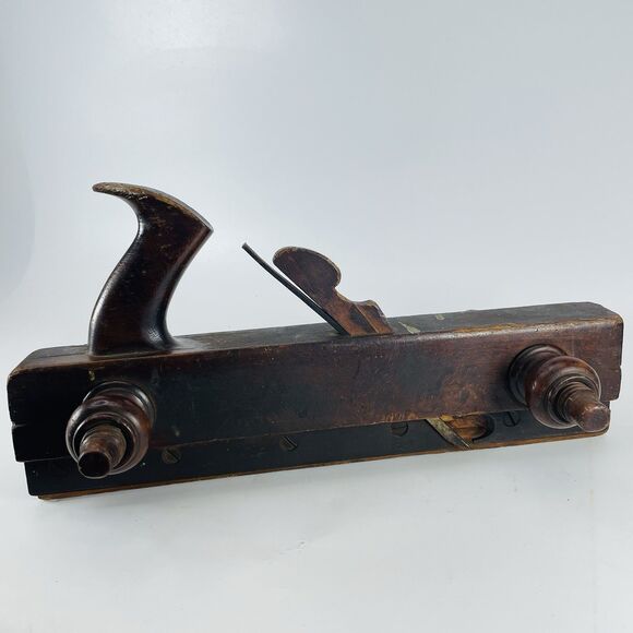 Antique Screw Arm Adjustable Wood Plane Ohio Tool Co #83 Rabbet - Picture 1 of 13